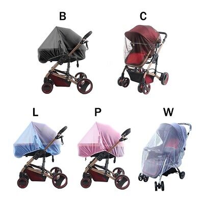Universal Baby Buggy Pram Mosquito Cover Net Pushchair Stroller Insect Protector • 12.99$