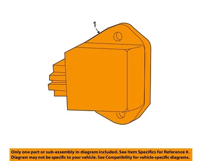 Módulo de luz de circulación diurna usado se adapta a: 2000 lámparas Mercury Mountaineer diurna r Foto 1 de 3