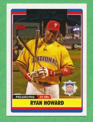 2006 Topps Update HR Derby #UH283 Ryan Howard Philadelphia Phillies NM-MT - Image 1 of 2