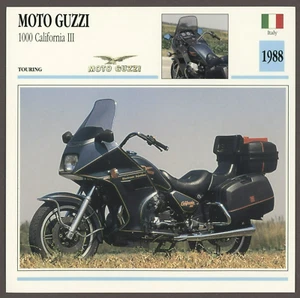 Moto Guzzi 1988 1000 California III Edito Service Atlas Motorradkarte - Bild 1 von 1