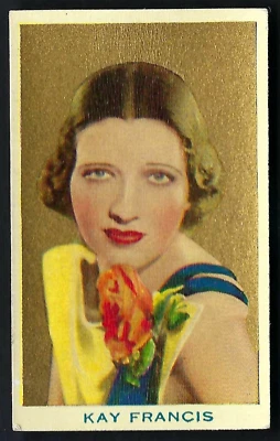 ROTHMANS - BEAUTIES OF THE CINEMA - KAY FRANCIS - Image 1 of 2