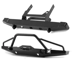 Paraurti anteriore e posteriore in metallo per cingolato 1/10 RC assiale SCX10 LCG / Traxxas TRX-4 - Foto 1 di 11