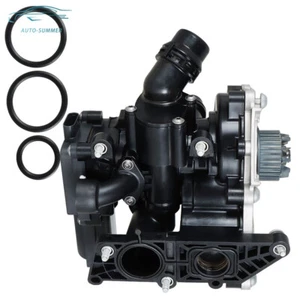 06L121005A For Volkswagen GTI Audi A3 A4 1.8L 2.0L Water Pump Thermostat Housing - Picture 1 of 9
