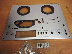 Akai GX-4000D Reel To Reel Faceplate and Screws (lot 3) - Picture 1 of 8