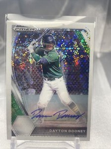 Dayton Dooney 2021 Panini Prizm Draft Picks Disco Prizm Auto /50 Dodgers Auto