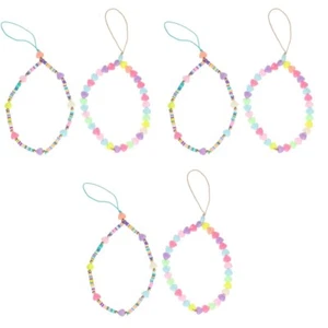 3 Pieces Colorful Phone Lanyard Neck Strap Anti Theft - Photo 1 sur 12