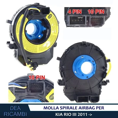 Molla Spirale Anello Contatto Airbag per KIA RIO III (UB,AU) 2011- Cod. SAKA006 - Immagine 1 di 3