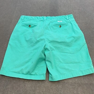 Шорты мужские Vineyard Vines 35 зеленые пляжные опрятные классический крой для улицы * - Изображение 1 из 4