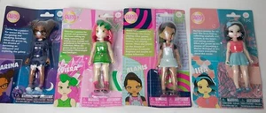 5" FRIENDS FOREVER CLUB LOT Complete Set of 4 Mini Dolls Alanis Carina Viera Iha - Picture 1 of 5