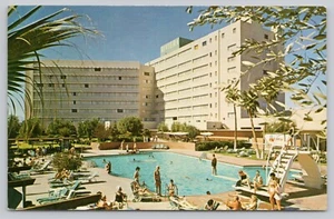 Olympic Pool at The Hotel Riviera Las Vegas Nevada Unposted Postcard - Picture 1 of 2