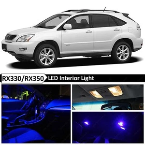 Kit de paquete de 20 luces LED interiores azules para Lexus RX330 RX350 2004-2009 - Imagen 1 de 7