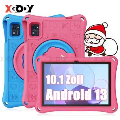 Kids Kinder Tablet 10 Zoll Android 13 128/64GB(1TB TF) 7000mAh WiFi Tablet IPS - Bild 1 von 4