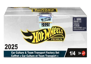 2025 Hot Wheels Car Culture And Team Transport Factory Collector Set - IN HAND - Picture 1 of 4