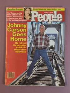 People Weekly Magazine December 7, 1981 - Johnny Carson Goes Home Cover - Picture 1 of 3