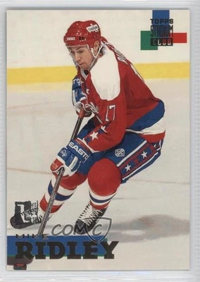 1994-95 Topps Stadium Club 1st Day Issue Mike Ridley #105 - Image 1 of 2