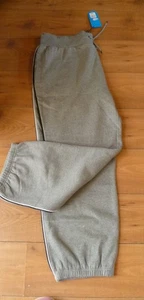 PEACOCKS HERREN GRAU POLYESTER BAUMWOLLE JOGGINGHOSE FLEECE GEFÜTTERT XXL 44" W NEU MIT ETIKETT - Bild 1 von 9