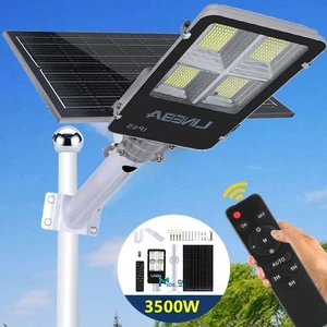 990000LM High Powered Solar Street Light Outdoor Dusk to Dawn Solar Super Bright - Picture 1 of 22