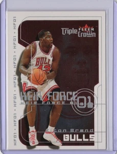 Tarjeta Fleer Triple Crown Heir Force #8 HF Marca Elton 2000 - Imagen 1 de 2