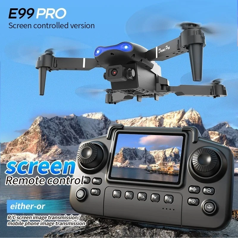 [UPGRADED] E99 Pro 8K drone for aerial photography with Built-In screen - Image 1 of 4
