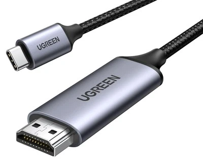 Cable UGREEN USB C a HDMI (4K@60Hz) 3.3FT, Tipo C Thunderbolt 4/3 3.3FT  Foto 1 de 4