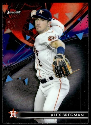 2021 Finest Alex Bregman Houston Astros #83 - Image 1 of 2