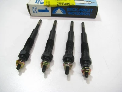 (4) Beck Arnley 176-1053 Diesel Glow Plugs 1978-1980 Toyota Landcruiser 4-CYL - Image 1 of 3