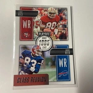 2016 Panini Playoff #CR-RR Jerry Rice / Andre Reed Class Reunion - Bild 1 von 2