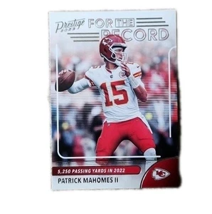 2023 Prestige For the Record SP PATRICK PATTY MAHOMES! - Chiefs QB! - Bild 1 von 1