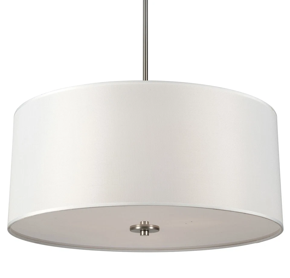 Colgante Forte Lighting 2742-03 Betty 3 luces 24"W - níquel Foto 1 de 4