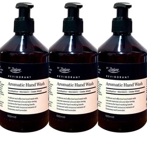 3 X Deluxe Revigorant Aromatic Hand Wash Eucalyptus,Mandarin & Cedarwood  -500ml - Picture 1 of 2