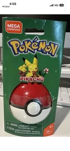 Mega Construx Pokémon Holiday Candy Cane Pikachu Set (FVK73) Retired - Picture 1 of 2