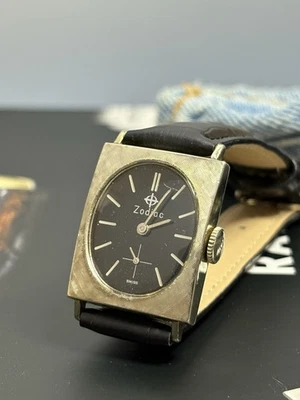 Vintage Zodiac Tank Portrait Watch Mechanical Swiss Made 17 Jewels - Image 1 of 4