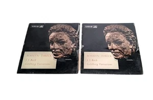 Rosalyn Tureck J.S. Bach Goldberg Variations 2 Disc HMV ALP 1548, ALP 1549 G703 - Picture 1 of 24