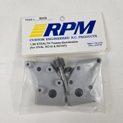 RPM 8059 1.96 Stealth Transmission Conversion Oval Team Associated RC10 & RC10T - Image 1 of 2