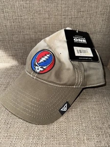 NWT GRATEFUL DEAD HAT Cap Strap Back Steal Your Face Embroidered GDP Concept 1 - Picture 1 of 11