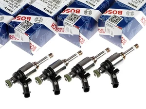 4x BOSCH Inyector 0261500160 Inyector AUDI SEAT SKODA VW 1.8 TFSI - Imagen 1 de 7