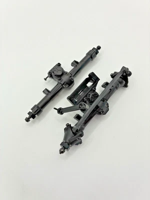New Axial SCX24 Bronco Complete Axles Front Rear C10 DeadBolt Jeep Wrangler JLU - Image 1 of 4