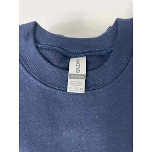 Youth Gildan Crewneck Navy XL youth set of 2 unisex style - Picture 1 of 5