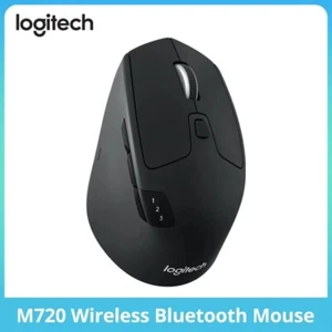 LOGITECH Wireless Mouse M720 Multi-Device Silent Bluetooth Optical Mice Laptop. - Picture 1 of 11