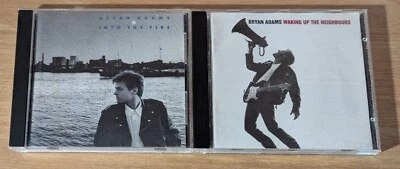 Bryan Adams Into The Fire and Waking Up The Neighbors 2 CD lot Foto 1 de 4