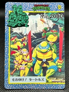 MUTANT TURTLES No.20 Takara Vintage Rare 1994 Japan CCG Authentic Card - Picture 1 of 10