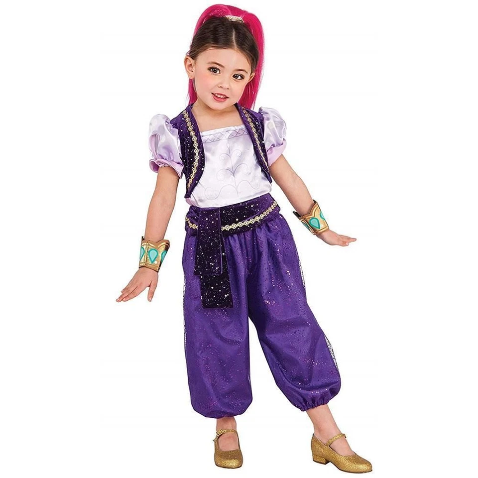 Disfraz Nickelodeon Shimmer & Shine Shimmer para niños talla S 4/6 con licencia Rubí Foto 1 de 3