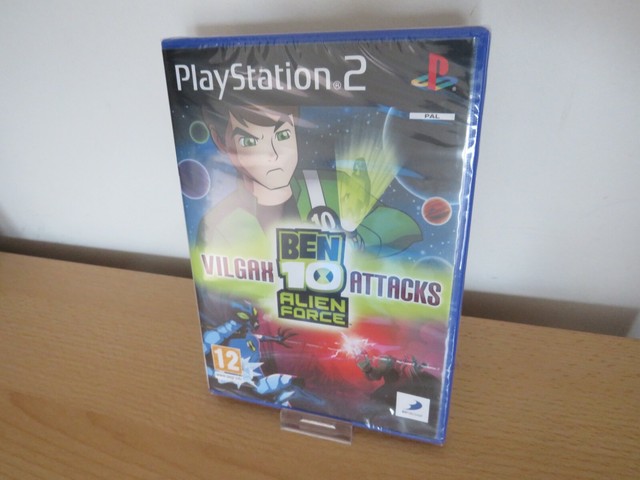 Ben 10 Alien Force Vilgax Attacks PS2 PLAYSTATION 2 Pal DVD ROM Am