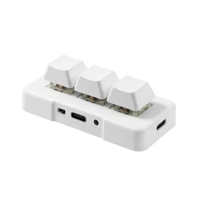 PC USB Footswich Mini 3-Key Bluetooth mechanical music macro  customize Keyboard - Image 1 of 4