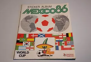 Figurine Panini World Cup Mexico 86 Sticker Album Incomplete - Picture 1 of 22