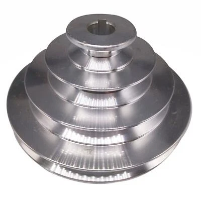 NJ STOCK  16mm Bore 4 Step A Type V-Belt Pagoda Pulley Belt Outter Dia 40-130mm - Image 1 of 4