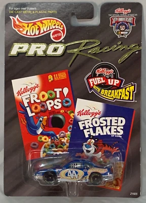 Hot Wheels Pro Racing 1998 #44 Pontaic Kyle Petty Froot Loolps Frosted Flakes - Image 1 of 2