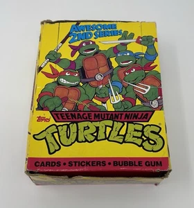 Teenage Mutant Ninja Turtles 2nd Series Full Case 48 Topps Wax Packs 1990 TMNT - Picture 1 of 9