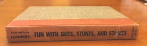 Fun with Skits, Stunts, and Stories by Eisenberg, Larry & Helen 1955 Vintage - Imagen 1 de 18