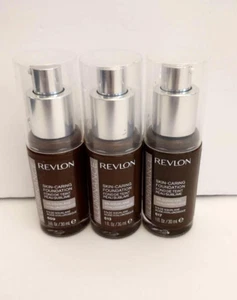 3x Bottles revlon illuminance skin-caring liquid foundation #609 #613 & #617 - Picture 1 of 3